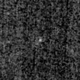 F200W image, 3.2 arcsec across, north up