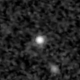 F444W image, 3.2 arcsec across, north up
