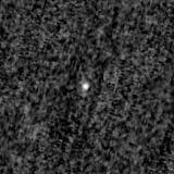 F200W image, 3.2 arcsec across, north up