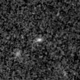 F090W image, 3.2 arcsec across, north up