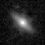 F410M image, 3.2 arcsec across, north up