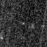 F200W image, 3.2 arcsec across, north up