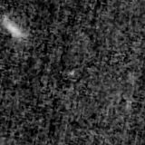 F200W image, 3.2 arcsec across, north up