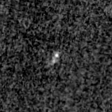 F150W image, 3.2 arcsec across, north up
