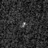 F200W image, 3.2 arcsec across, north up