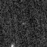 F115W image, 3.2 arcsec across, north up