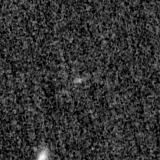 F150W image, 3.2 arcsec across, north up