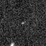 F200W image, 3.2 arcsec across, north up