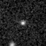 F277W image, 3.2 arcsec across, north up