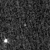 F150W image, 3.2 arcsec across, north up