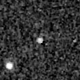 F444W image, 3.2 arcsec across, north up