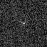 F200W image, 3.2 arcsec across, north up