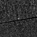 F200W image, 3.2 arcsec across, north up
