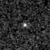 F277W image, 3.2 arcsec across, north up