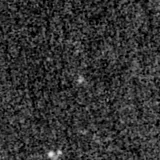 F200W image, 3.2 arcsec across, north up