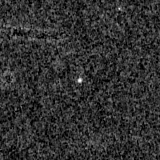 F150W image, 3.2 arcsec across, north up