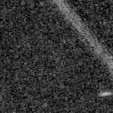 F115W image, 3.2 arcsec across, north up