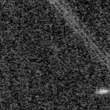F150W image, 3.2 arcsec across, north up