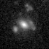 F277W image, 3.2 arcsec across, north up