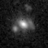 F356W image, 3.2 arcsec across, north up
