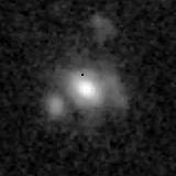 F444W image, 3.2 arcsec across, north up