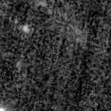 F150W image, 3.2 arcsec across, north up