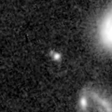 F090W image, 3.2 arcsec across, north up
