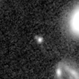 F115W image, 3.2 arcsec across, north up