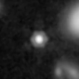 F444W image, 3.2 arcsec across, north up