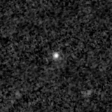 F150W image, 3.2 arcsec across, north up