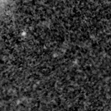 F200W image, 3.2 arcsec across, north up