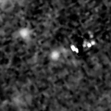 F410M image, 3.2 arcsec across, north up