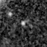 F444W image, 3.2 arcsec across, north up