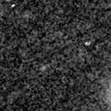 F090W image, 3.2 arcsec across, north up