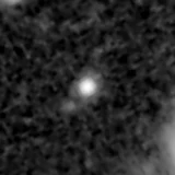 F444W image, 3.2 arcsec across, north up