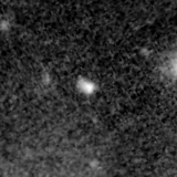 F200W image, 3.2 arcsec across, north up