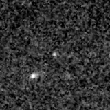 F150W image, 3.2 arcsec across, north up