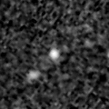 F444W image, 3.2 arcsec across, north up