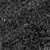 F115W image, 3.2 arcsec across, north up