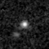 F356W image, 3.2 arcsec across, north up