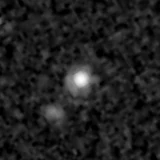F444W image, 3.2 arcsec across, north up