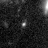 F150W image, 3.2 arcsec across, north up