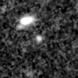 F444W image, 3.2 arcsec across, north up