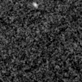 F090W image, 3.2 arcsec across, north up