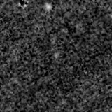F115W image, 3.2 arcsec across, north up
