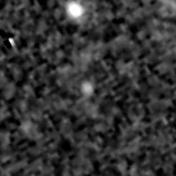 F277W image, 3.2 arcsec across, north up
