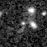 F277W image, 3.2 arcsec across, north up