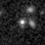 F444W image, 3.2 arcsec across, north up