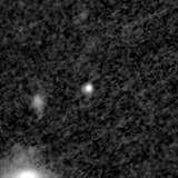 F150W image, 3.2 arcsec across, north up