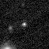 F200W image, 3.2 arcsec across, north up